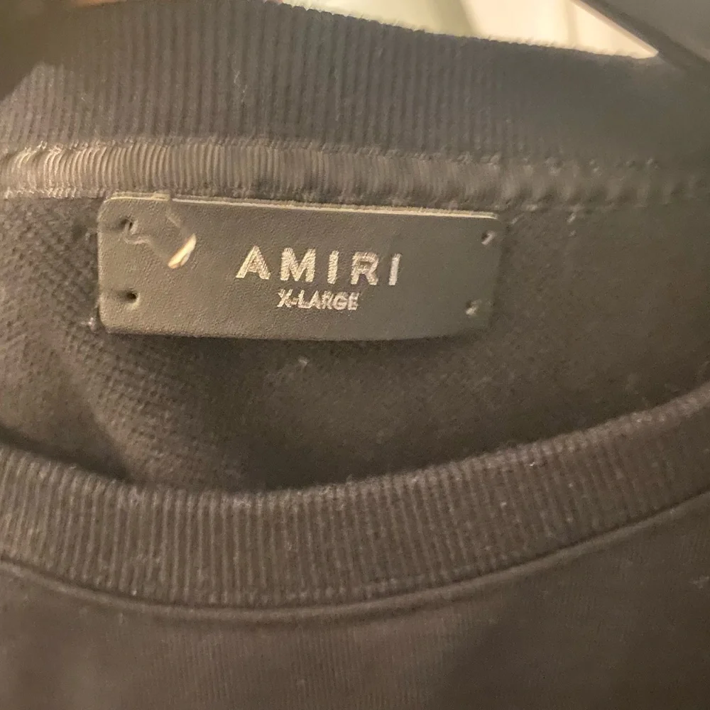 Like new Amiri Men's Black Drum Machine Crewneck Jumper sweater size XL - Picture 3 of 5